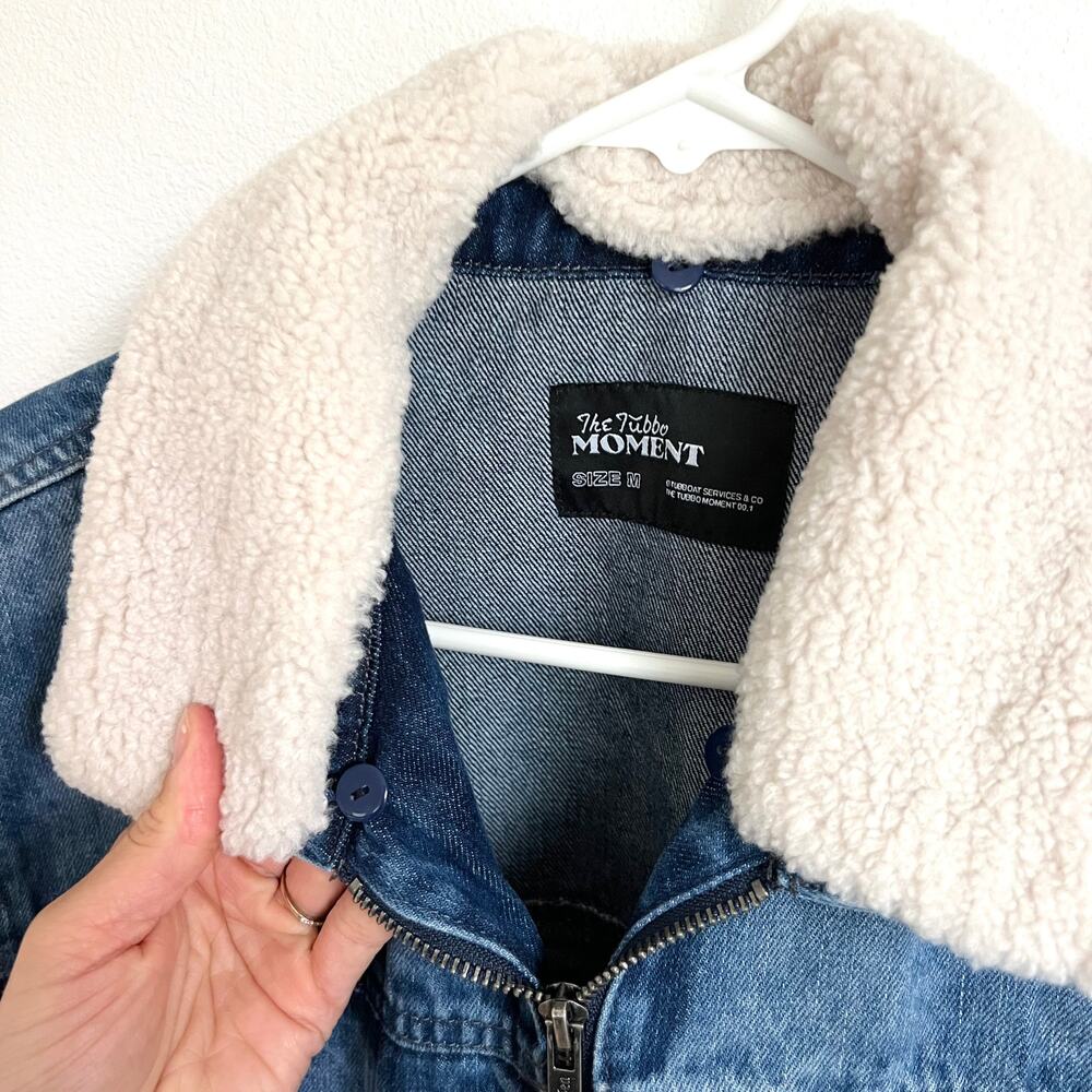 The Tubbo Moment By The Sea Denim Jacket Size Medium - Picture 6 of 8